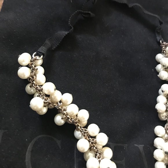 Bundle J. Crew Pearl Ribbon Necklace, Pearl Knotted Necklance, Kendra Scott - Picture 4 of 7
